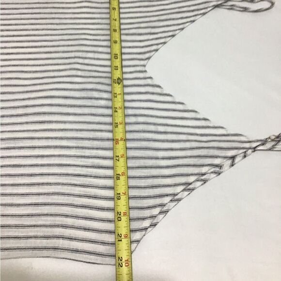 WeWoreWhat White Linen Maxi Dress New Size Large - Picture 9 of 13